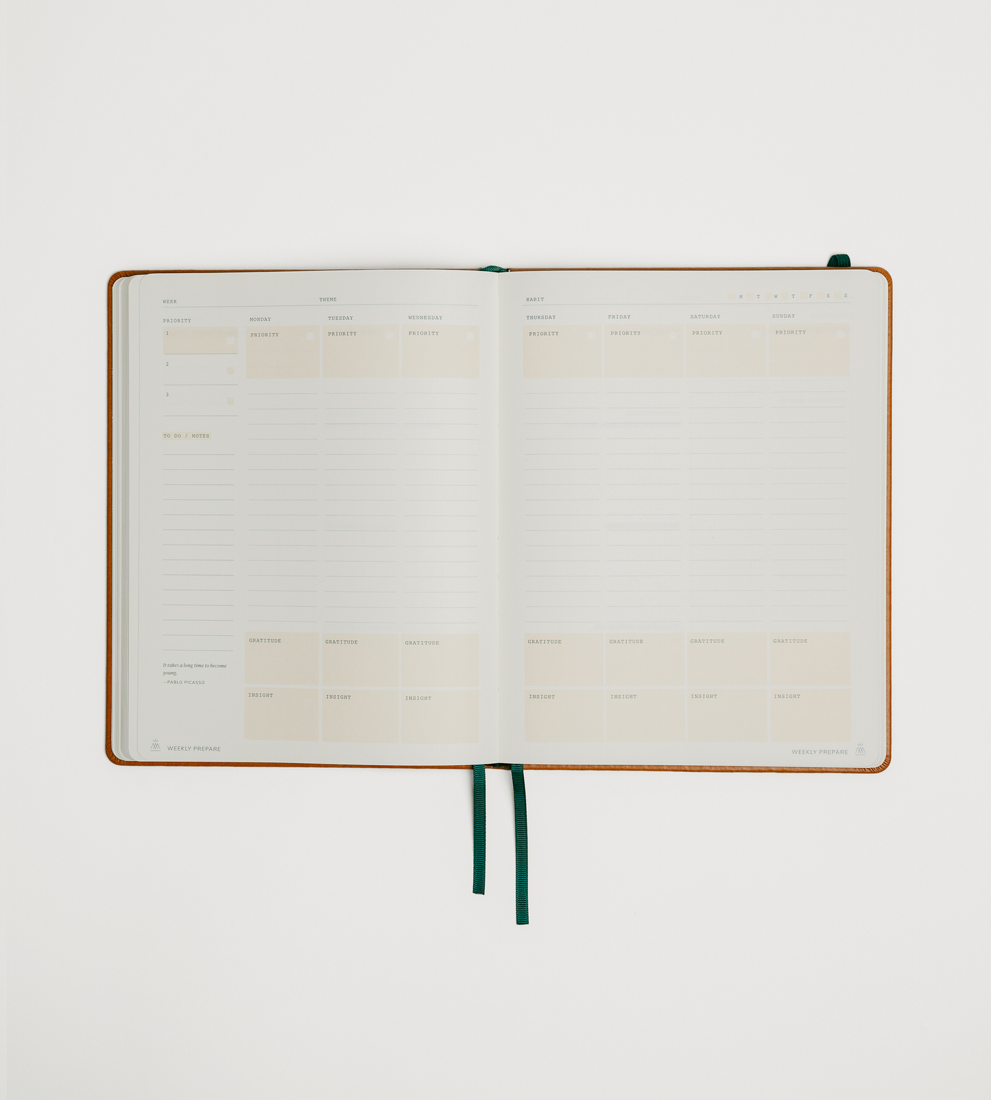 Monk Manual™ Weekly Planner