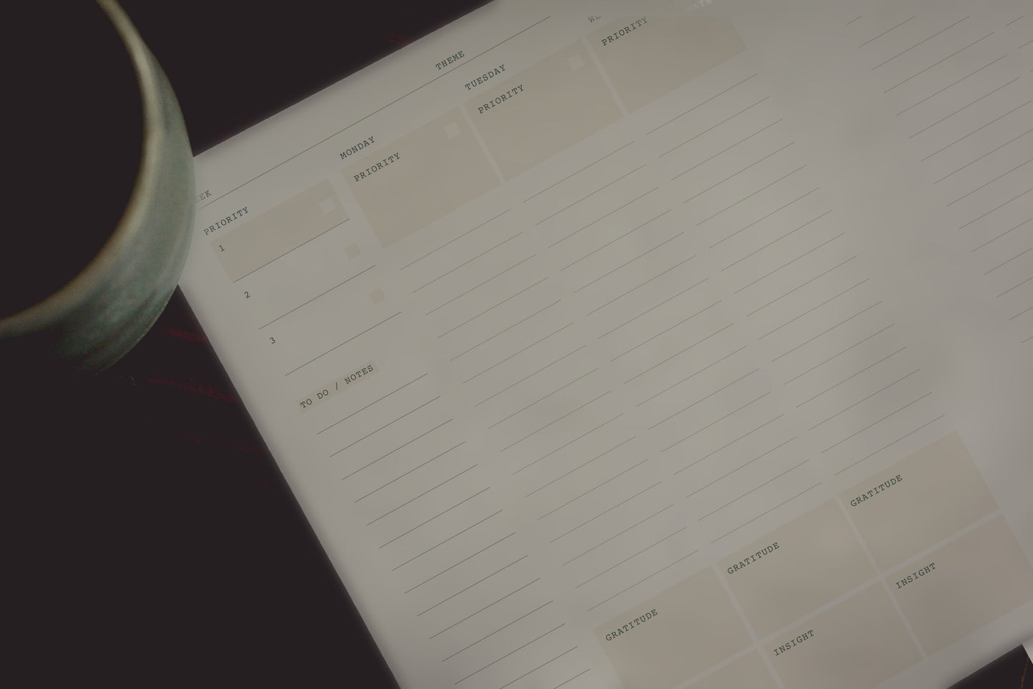 Weekly Planner PDF